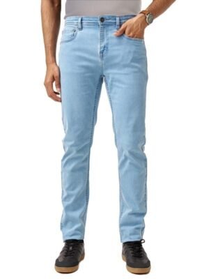 The Pant Project Slim Fit Stretchable Jeans for Men | Mens Denim Cotton Pants | Stylish Ankle Length Jean