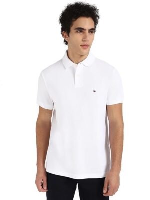 Tommy Hilfiger Men's Solid Regular Fit T-Shirt
